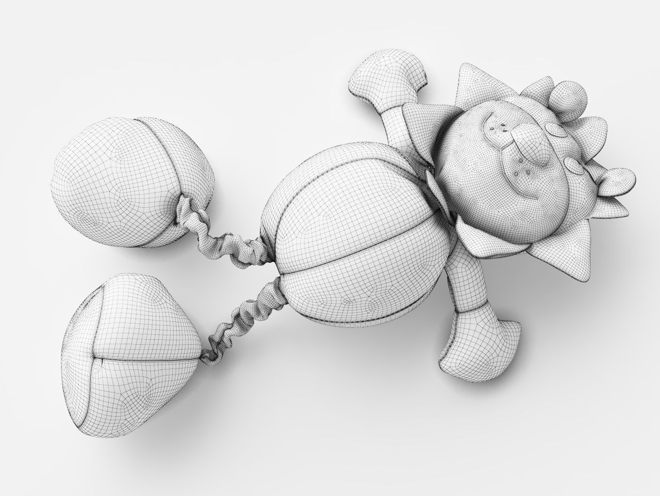 Toy Lion 3D model_20