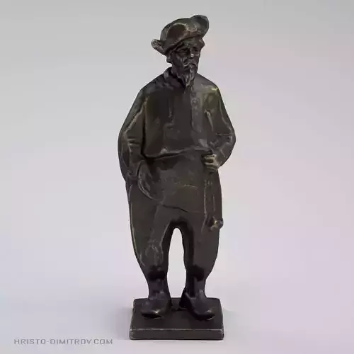Slavic Grandpa Statue
