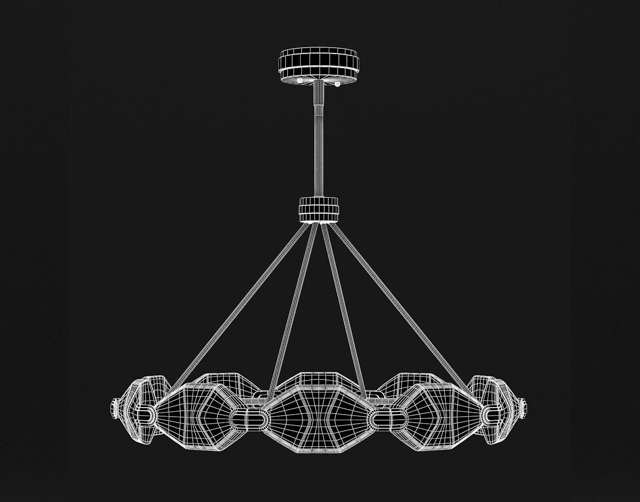 Fine Art Lamps Allison Paladino 873040 3D model_2