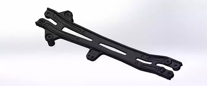 Tamiya TT-01 E Chassis Upper Deck 3D print model