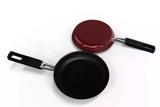 pan model two frying pans