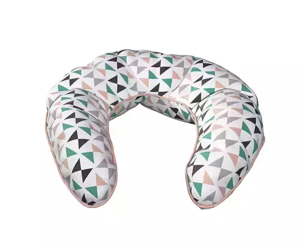 Neck Pillow - Triangles pattern
