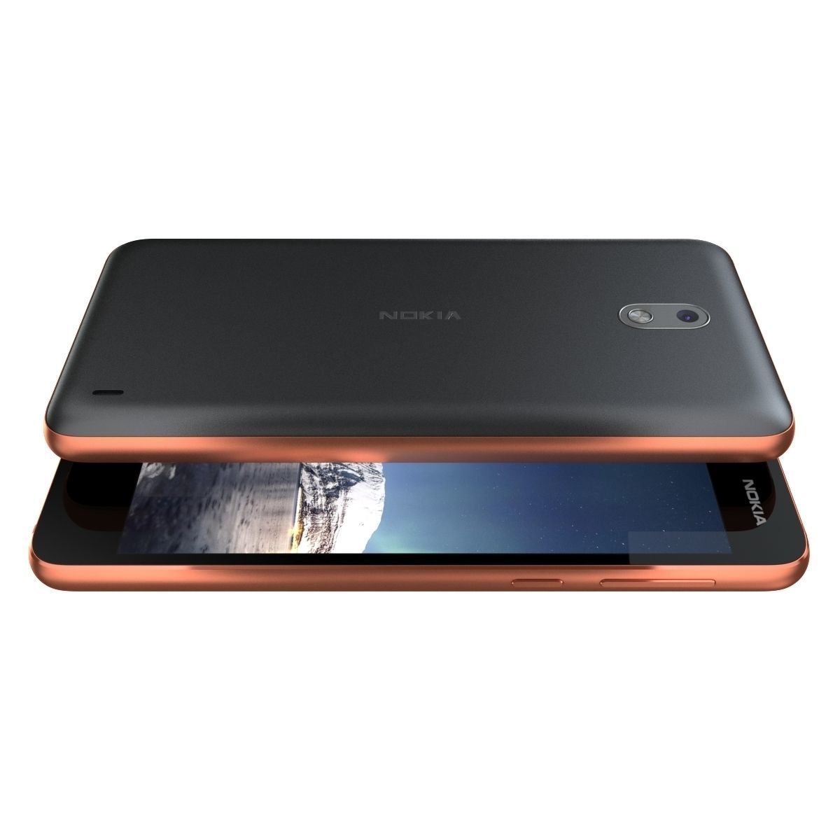 Nokia 2 Copper 3D model_3