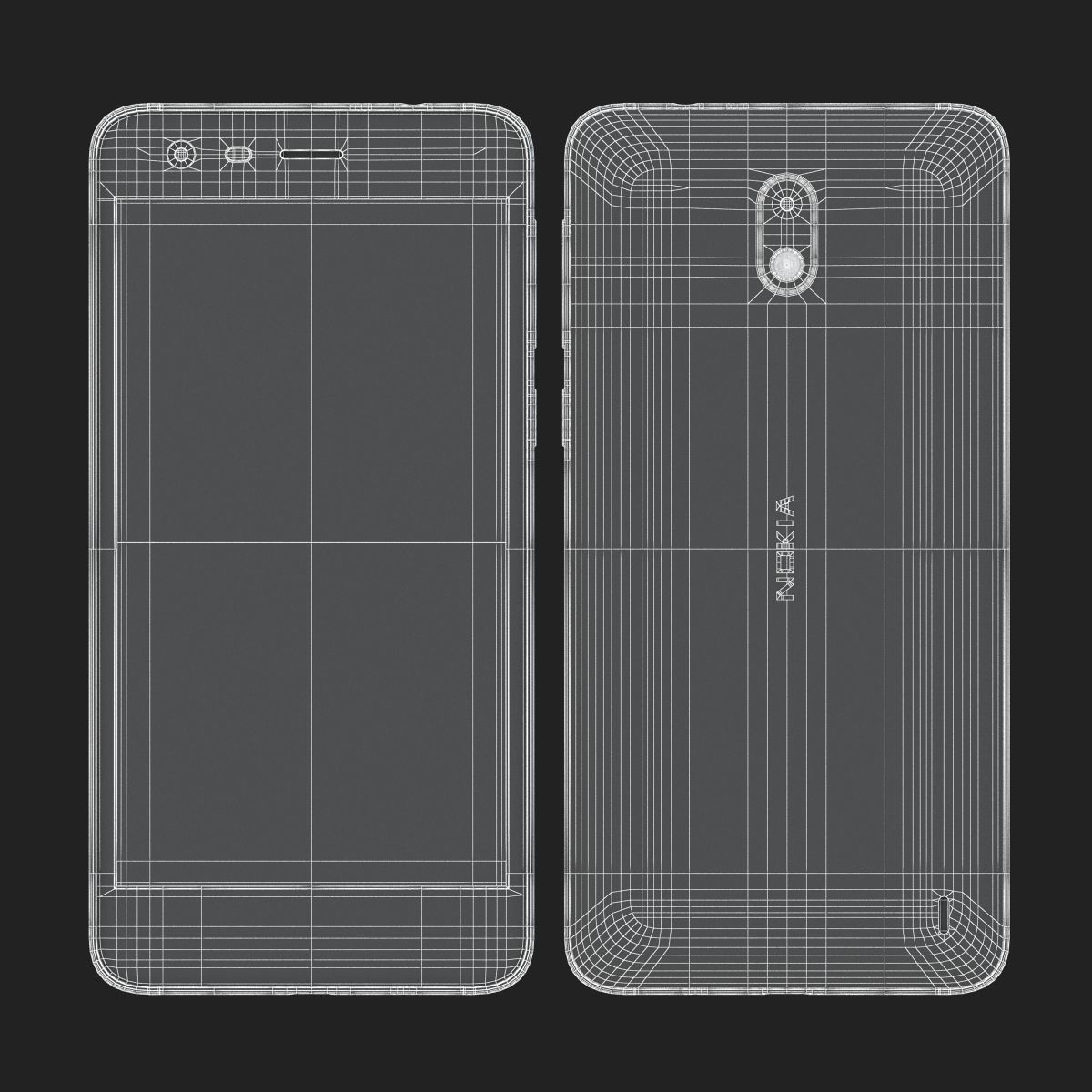 Nokia 2 Copper 3D model_13