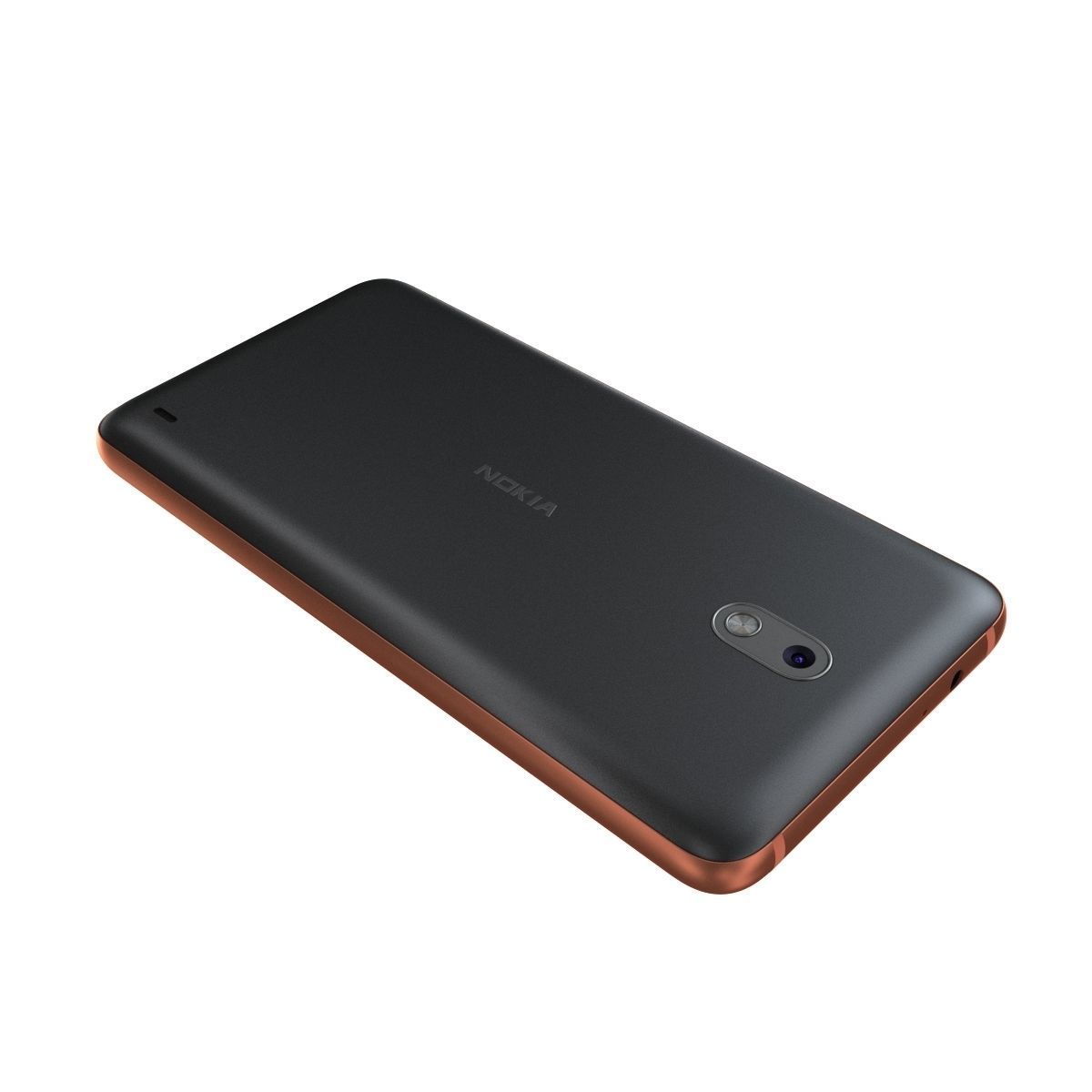 Nokia 2 Copper 3D model_10