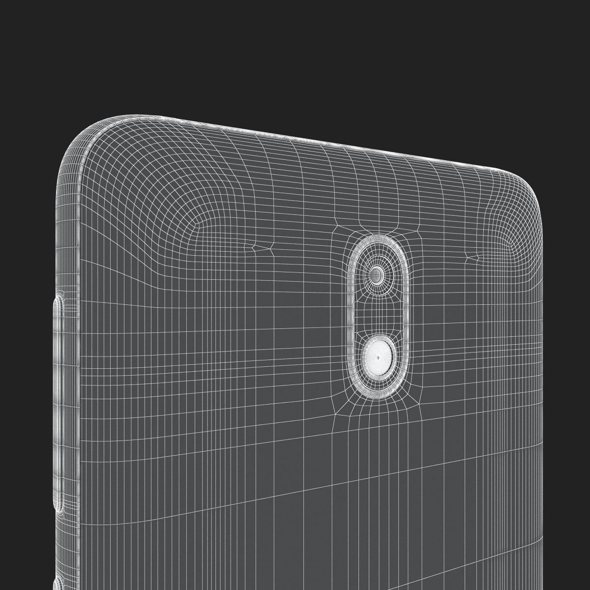 Nokia 2 White 3D model_14