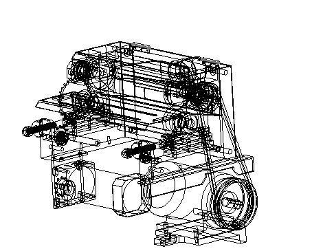 Grinding and polishing machine 3D model_2