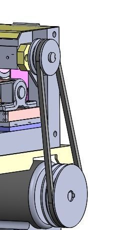 Grinding and polishing machine 3D model_3