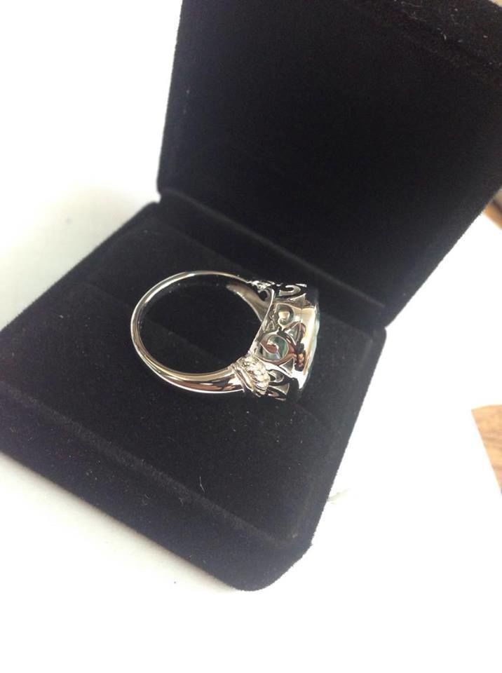 kengkod45 gold ring with ornate design 3D print model_20