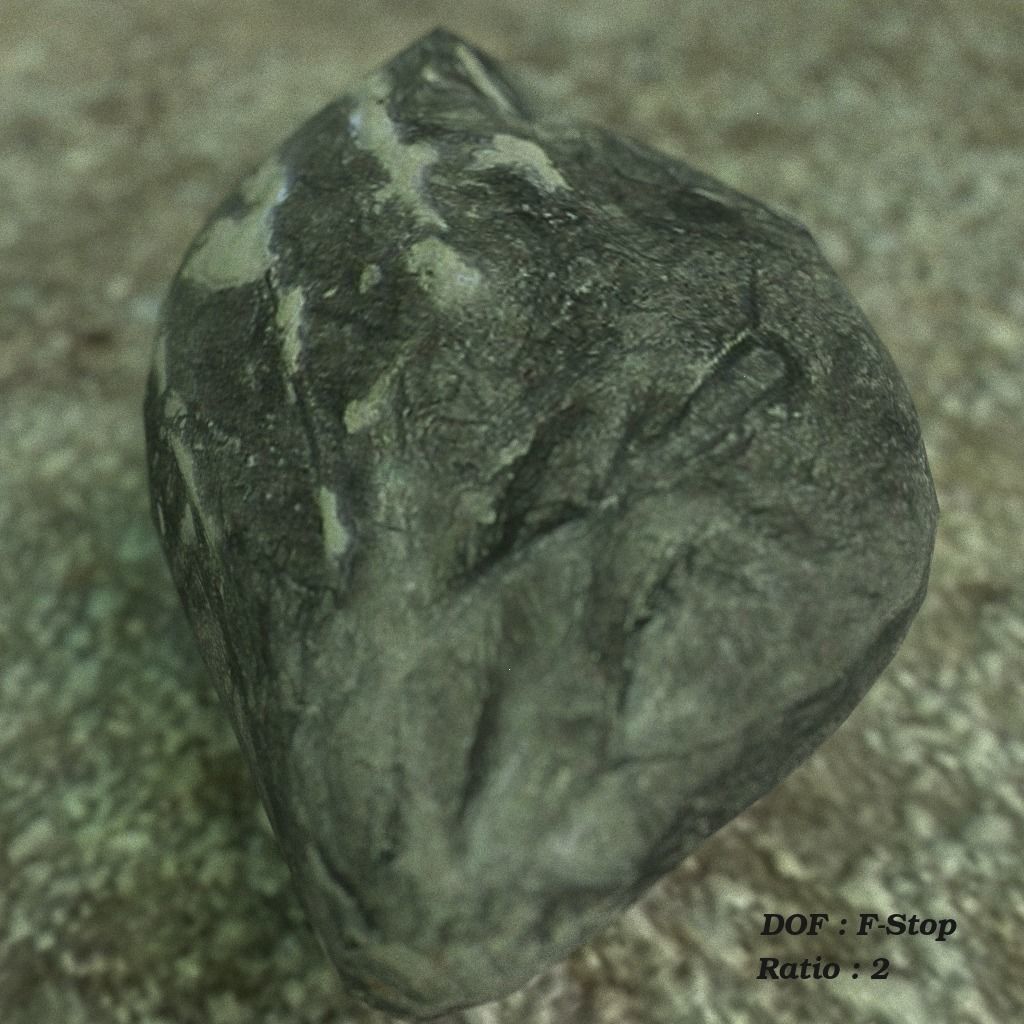 Rock 1c Free low-poly 3D model_4