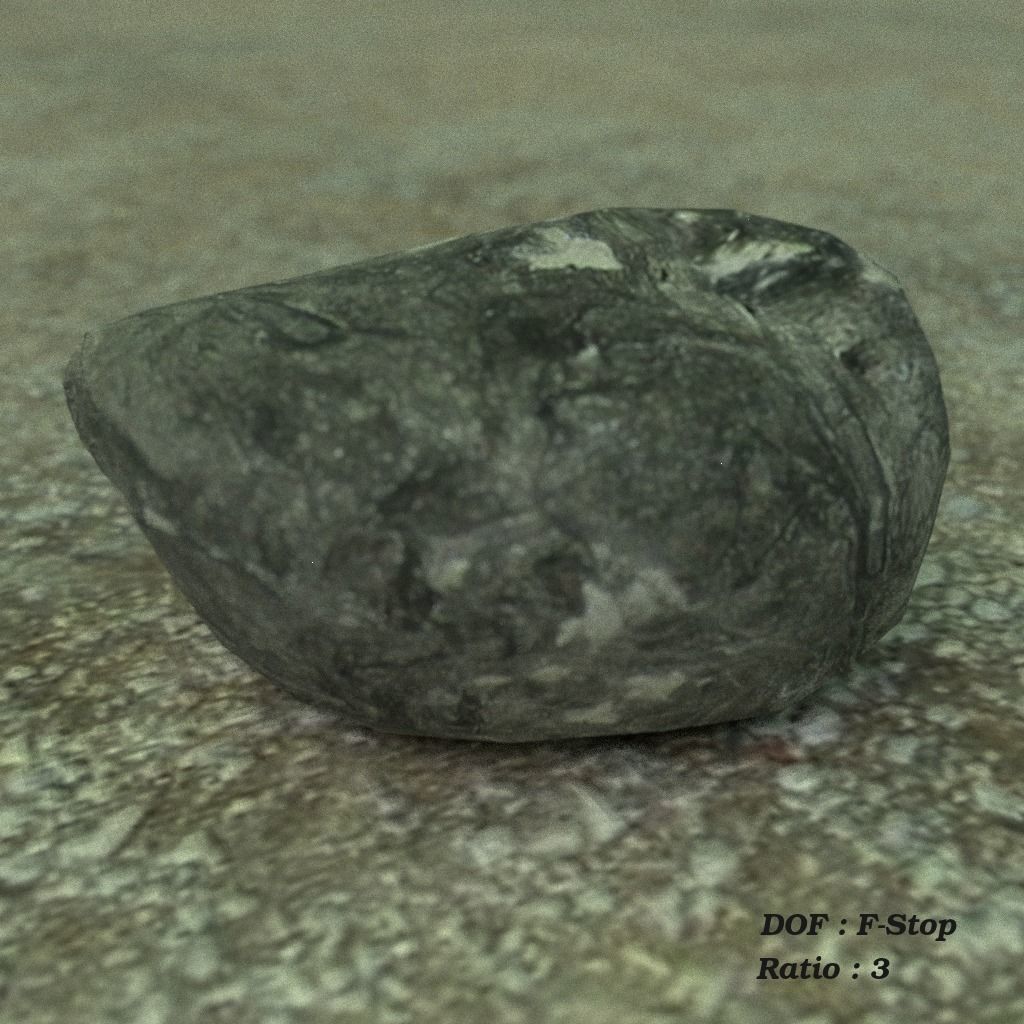 Rock 1c Free low-poly 3D model_5