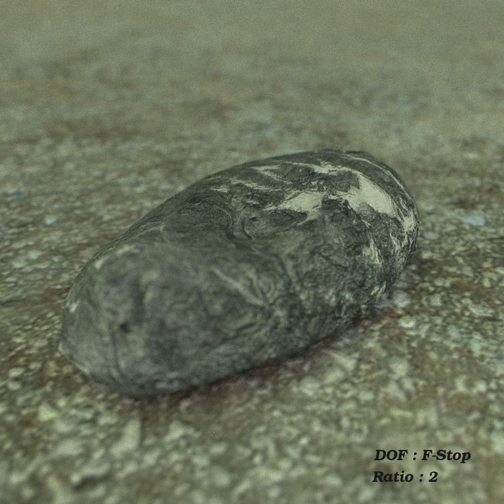 Rock 1e Free low-poly 3D model_3