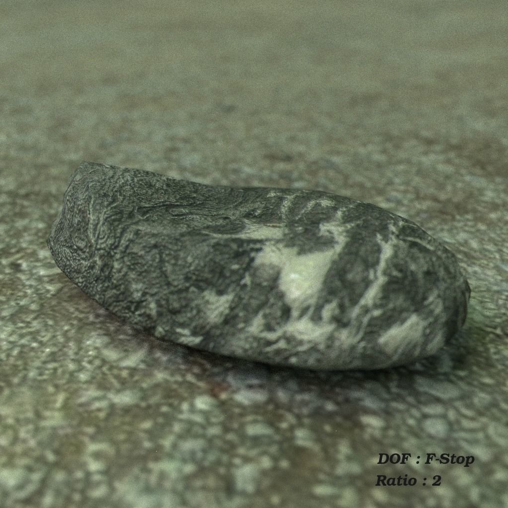 Rock 1e Free low-poly 3D model_2