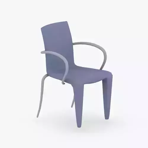 0150 - Modern Chair Low-poly 3D model