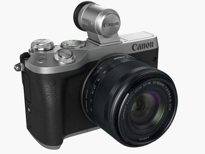 Canon EOS M6 3D model
