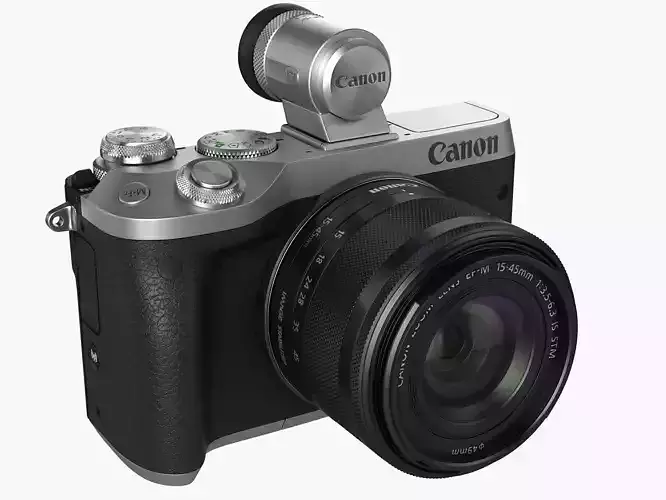 Canon EOS M6 3D model