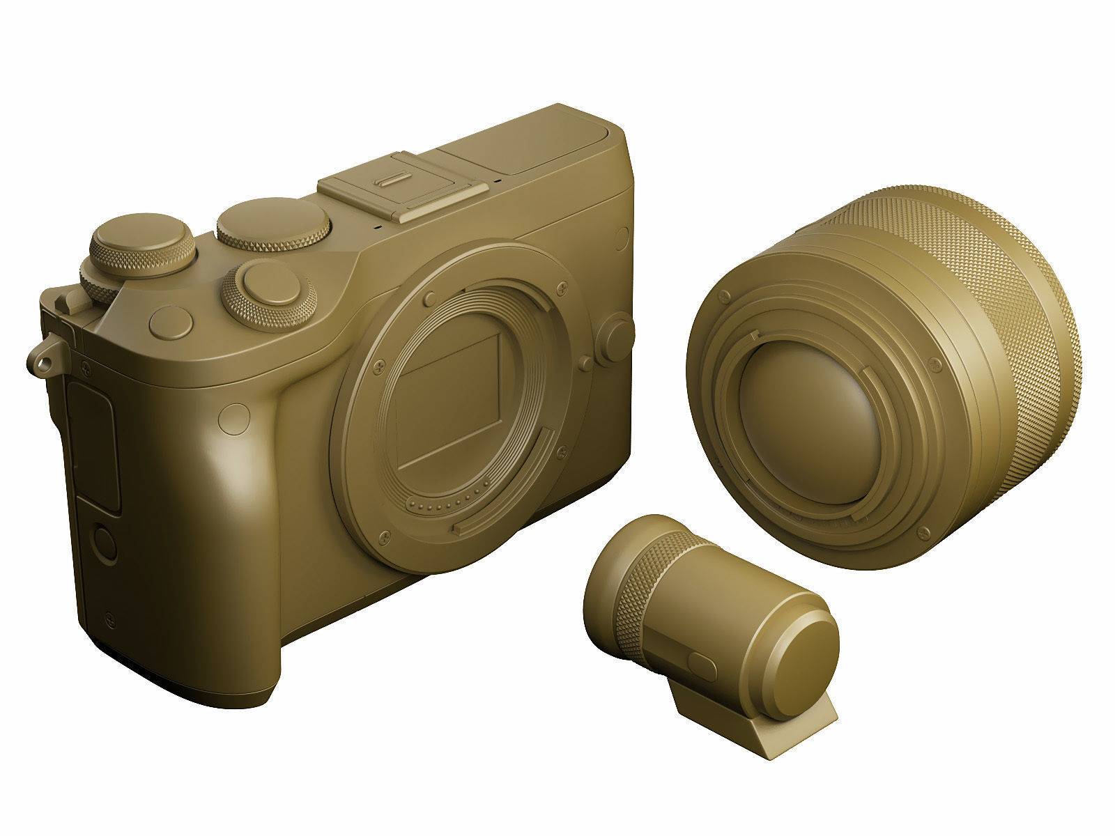 Canon EOS M6 3D model_17