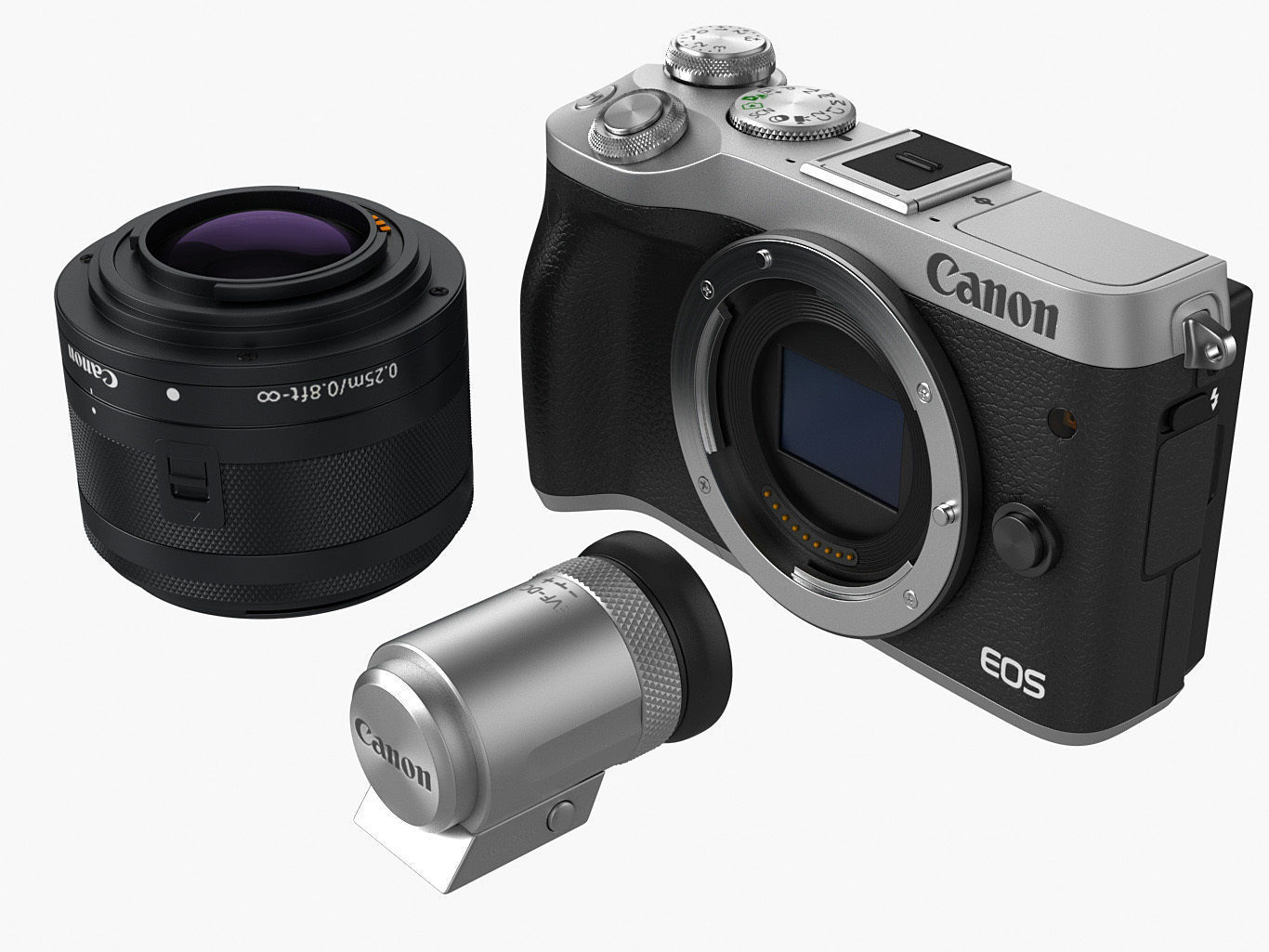 Canon EOS M6 3D model_12