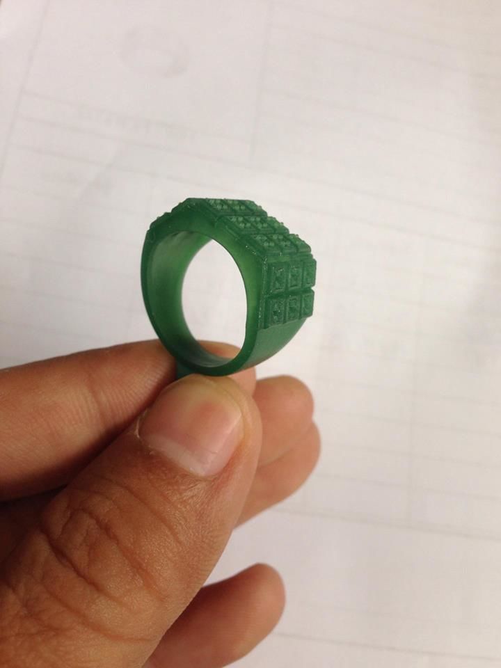 KENGKOD46 cube ring with diamonds 3D print model_12
