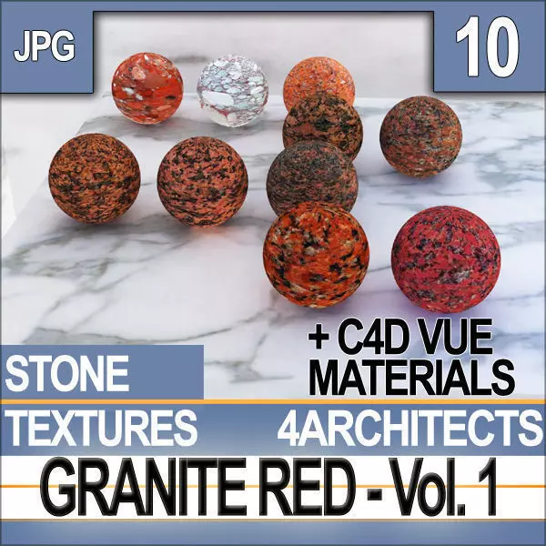Granite Red and Materials Vol 1 Texture_0