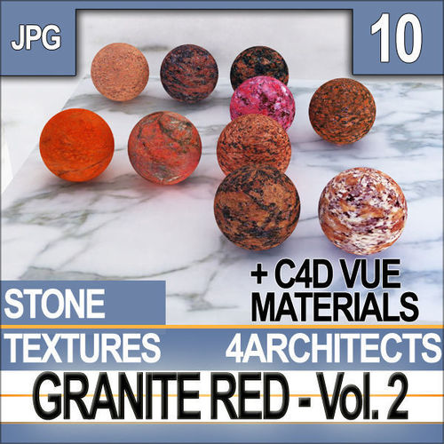 Granite Red and Materials Vol 2 Texture