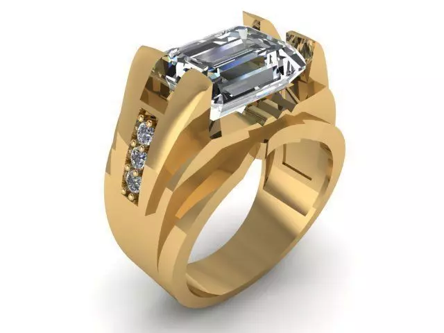 Ring T00378 3D print model_0