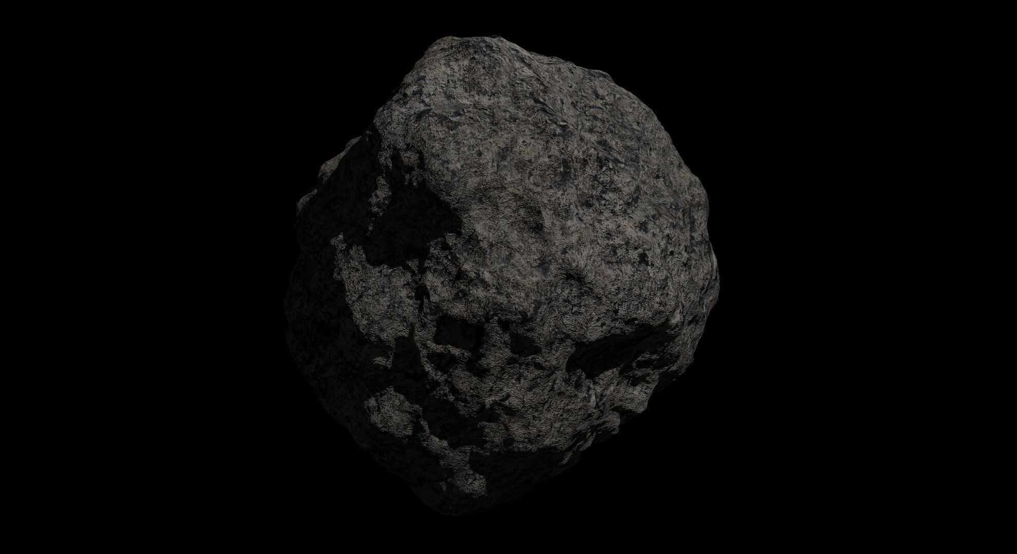 Fantasy Asteroid 2 3D model_4