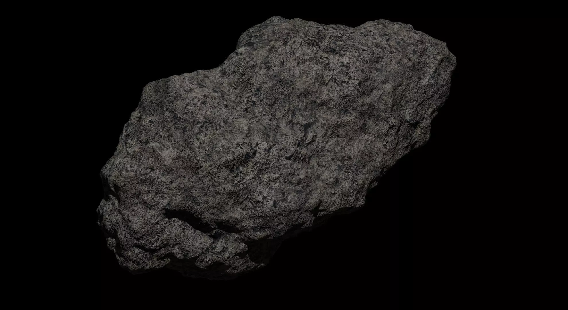 Fantasy Asteroid 2 3D model_0
