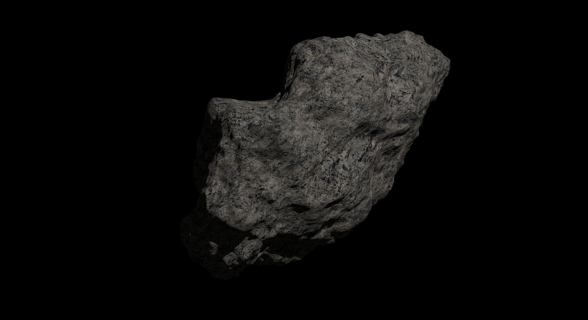 Fantasy Asteroid 2 3D model_3