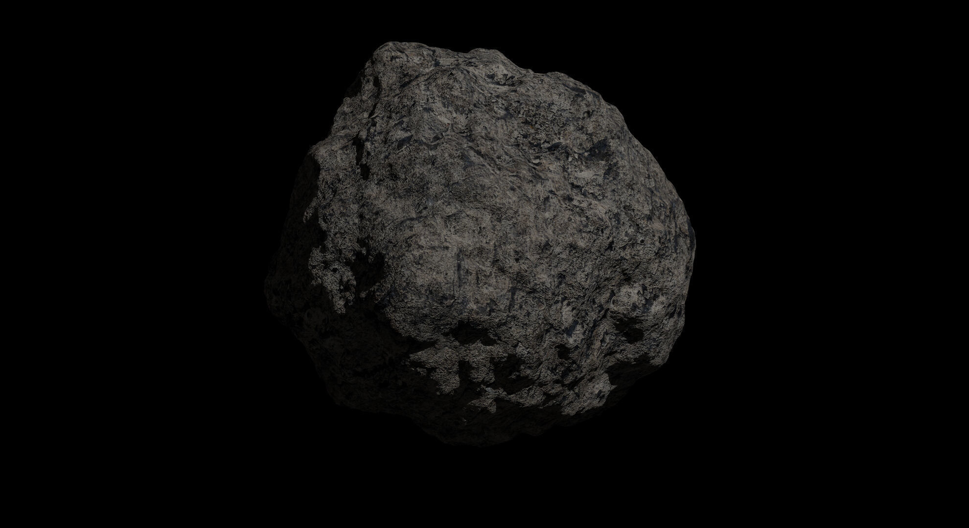 Fantasy Asteroid 2 3D model_10