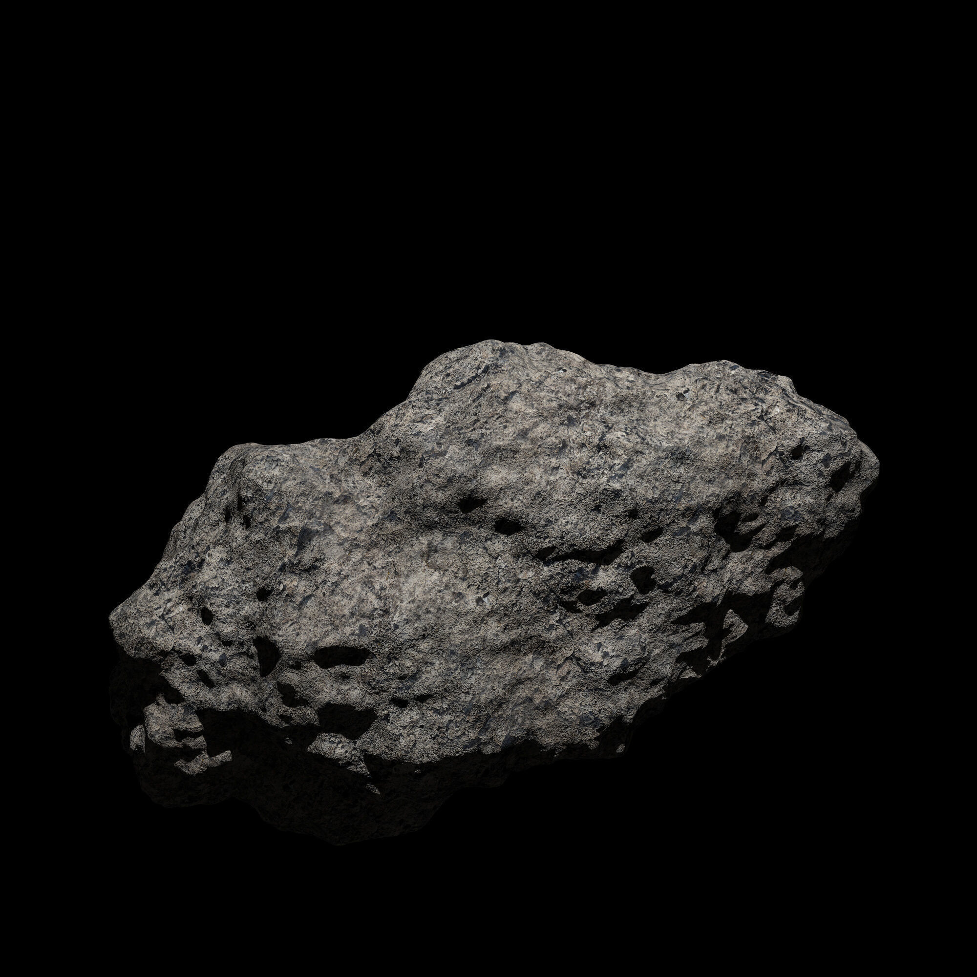 Fantasy Asteroid 2 3D model_1