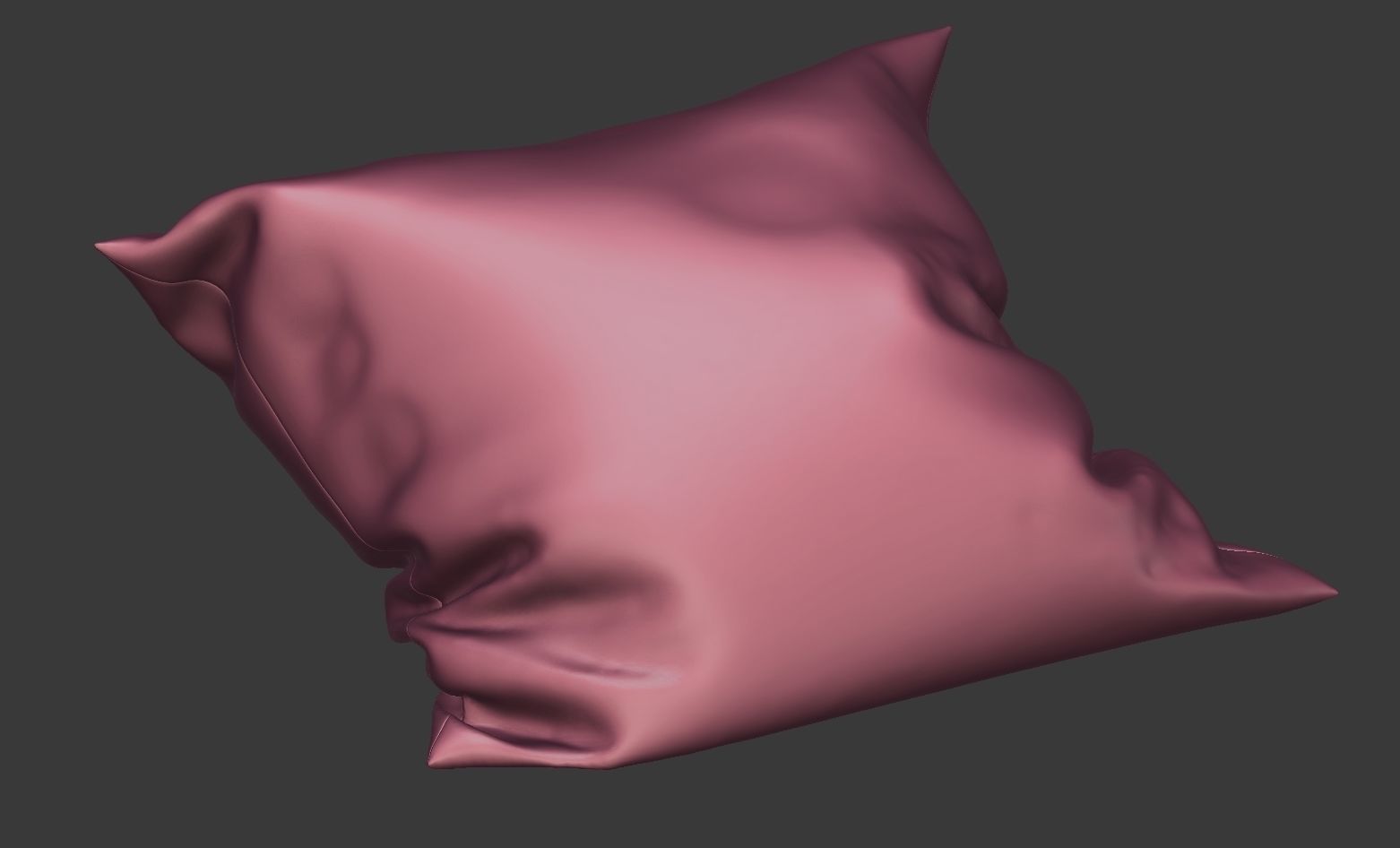 Pillow Set with flowers 3D model_23