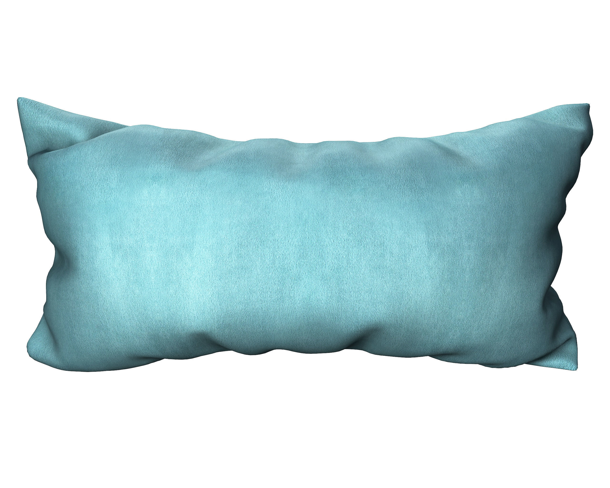 Pillow Set with flowers 3D model_6
