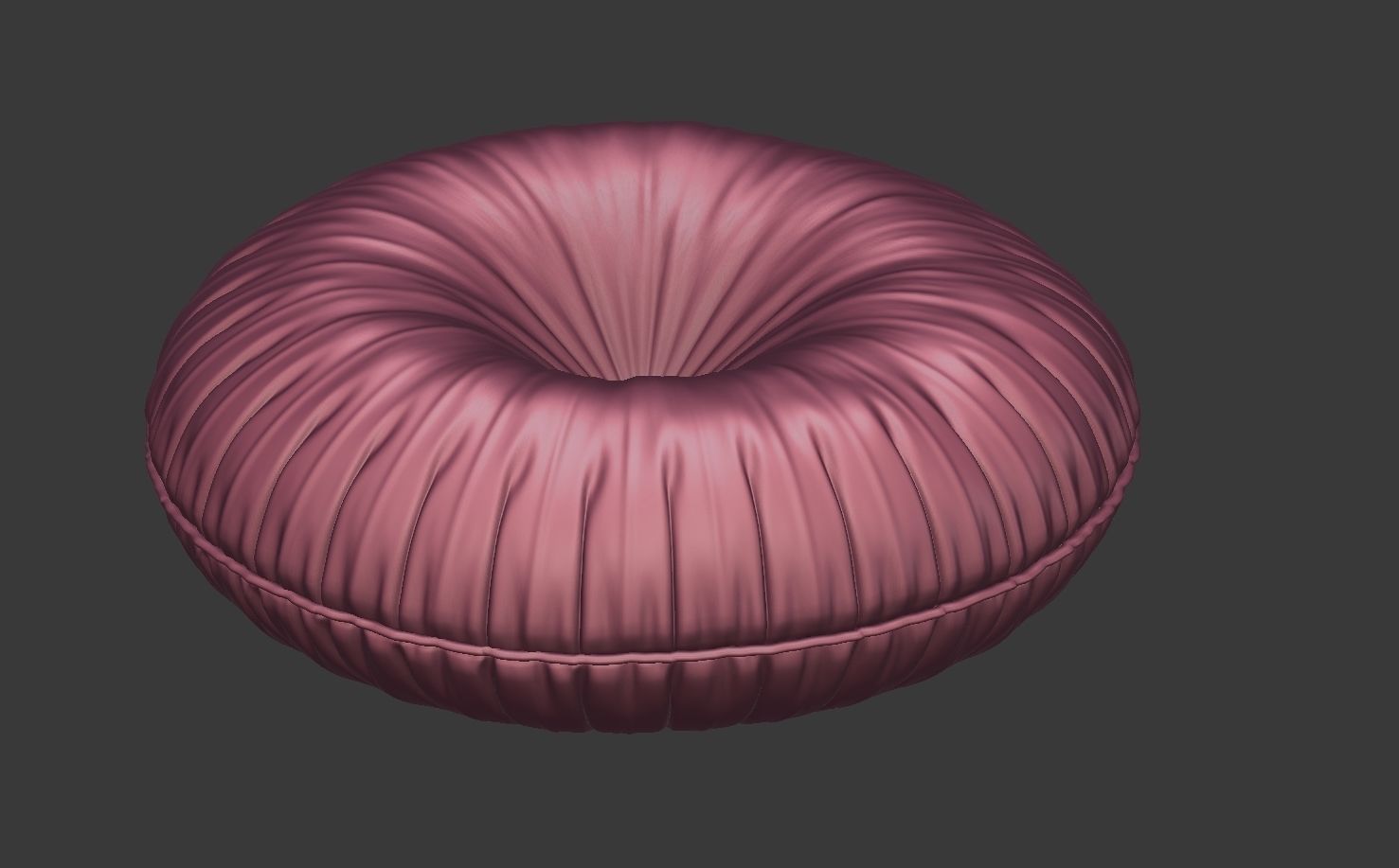 Pillow Set with flowers 3D model_25