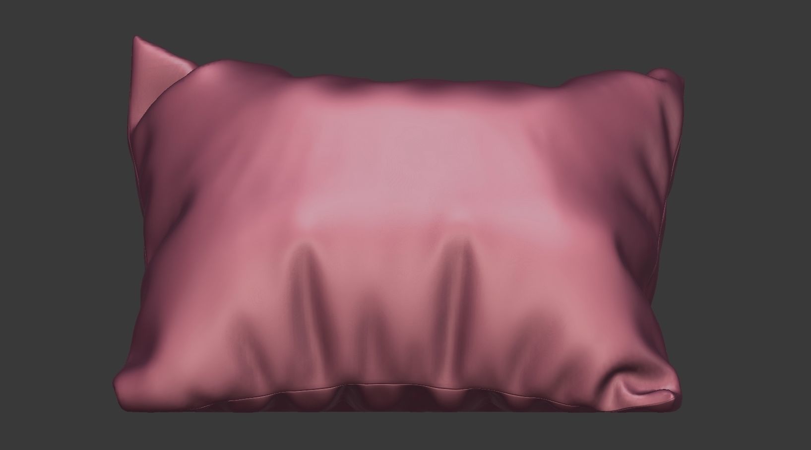 Pillow Set with flowers 3D model_32