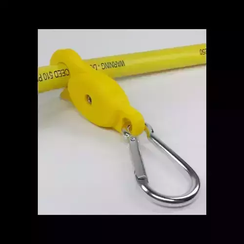 SCUBA - COMPLEX - LP Hose Clip 3D print model