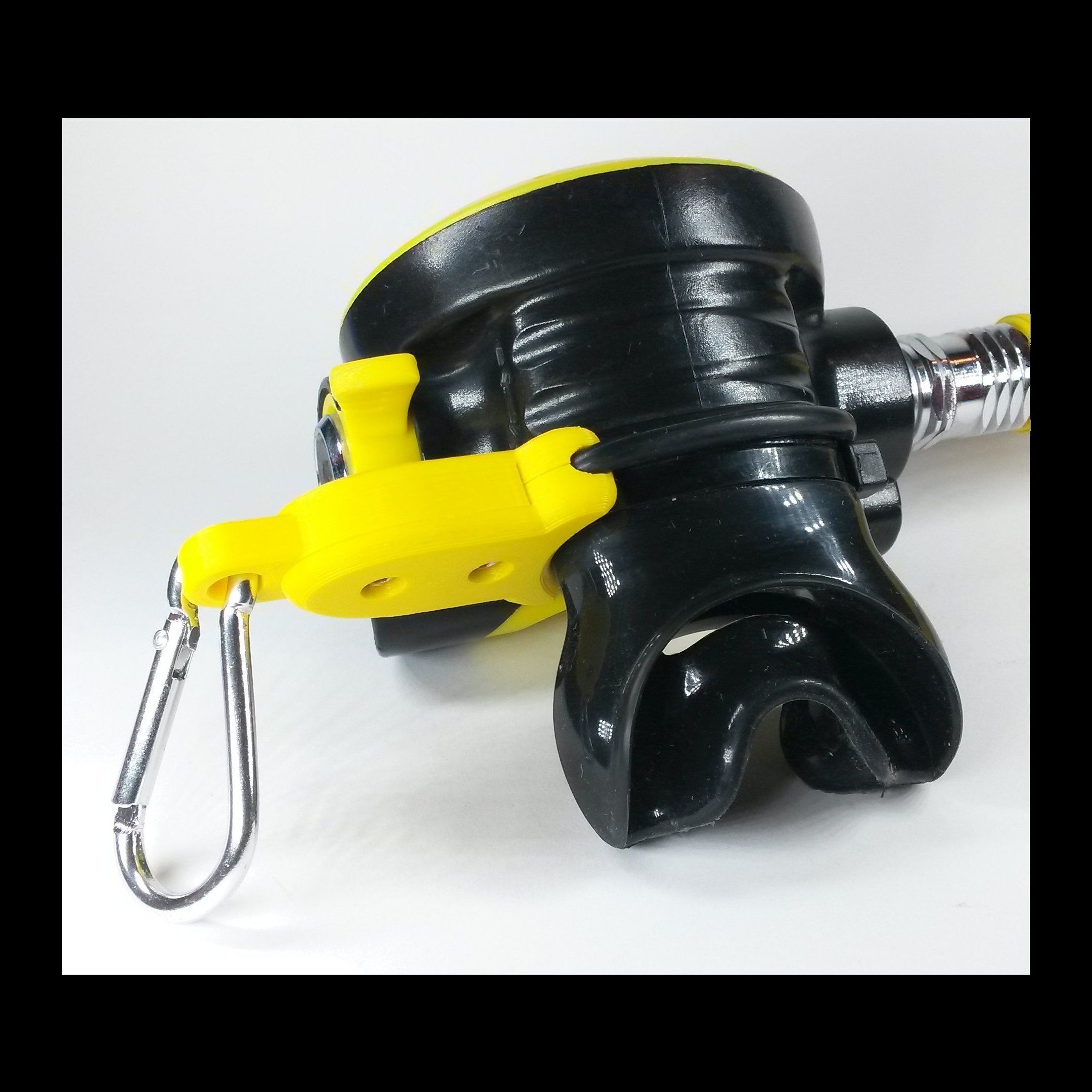 SCUBA - COMPLEX - LP Hose Clip 3D print model_2