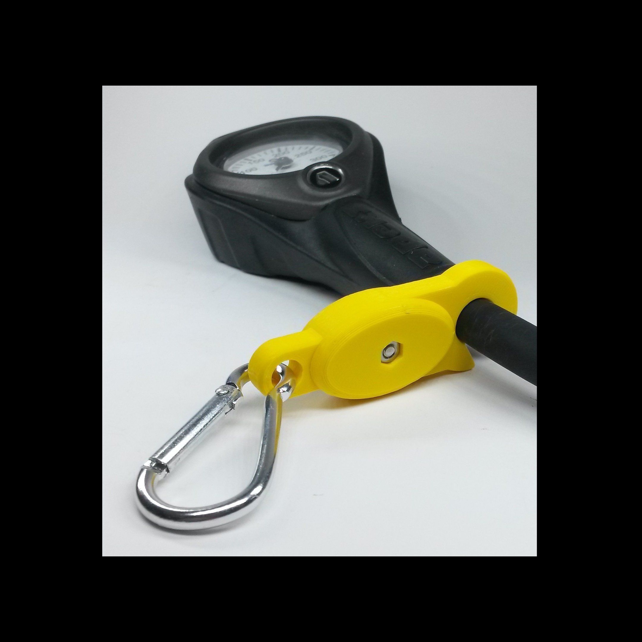 SCUBA - COMPLEX - HP Hose Clip 3D print model_4