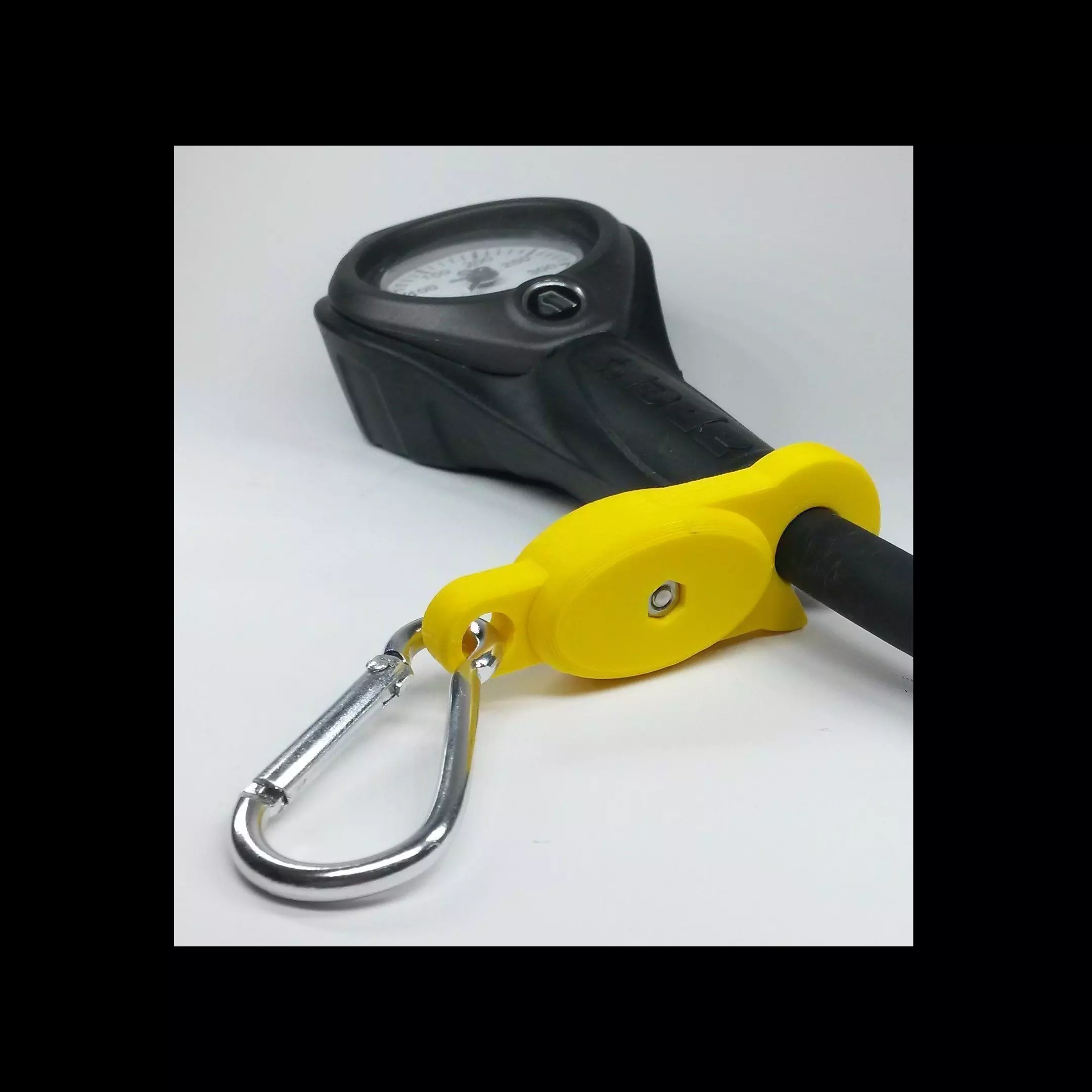 SCUBA - COMPLEX - HP Hose Clip 3D print model_0