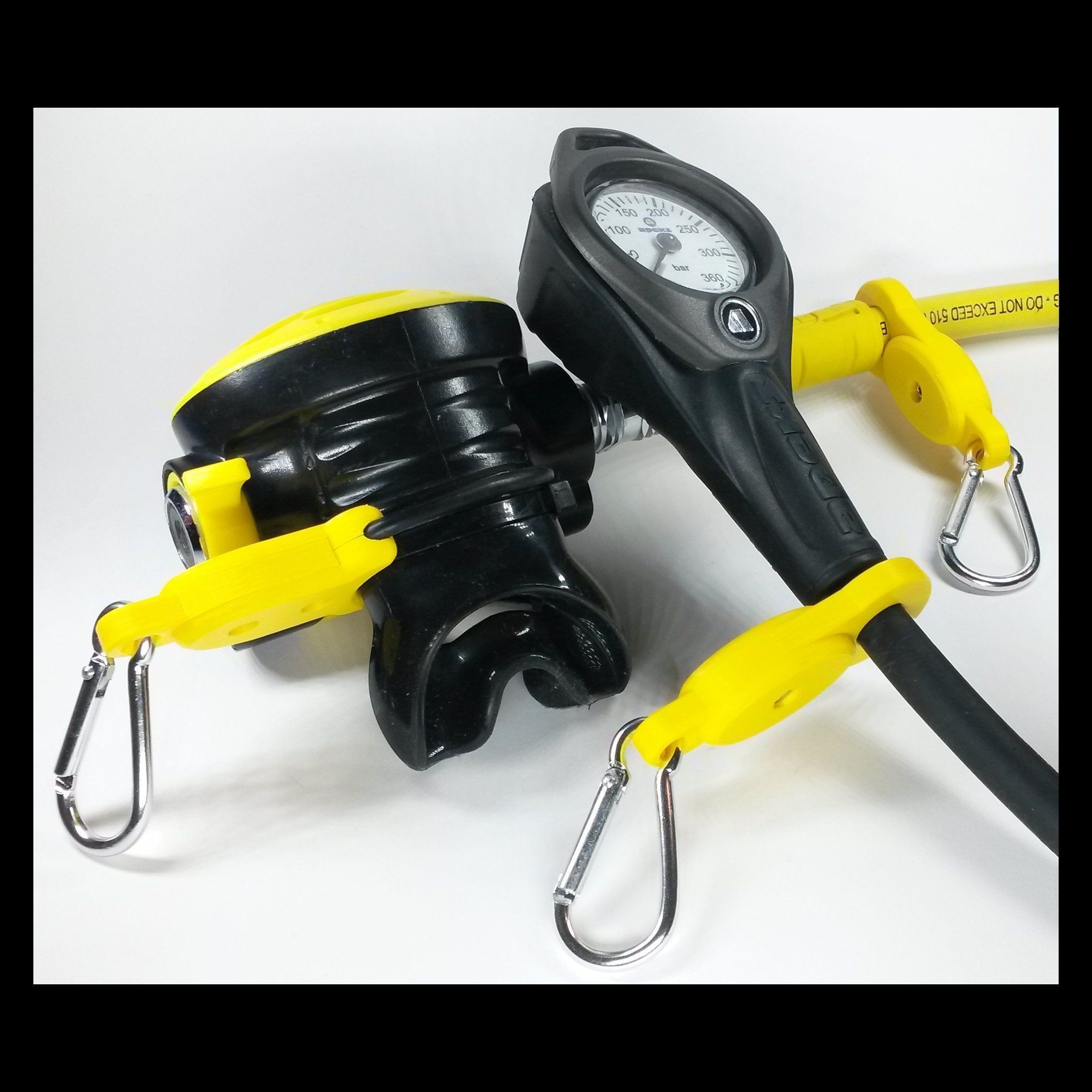 SCUBA - COMPLEX - HP Hose Clip 3D print model_1