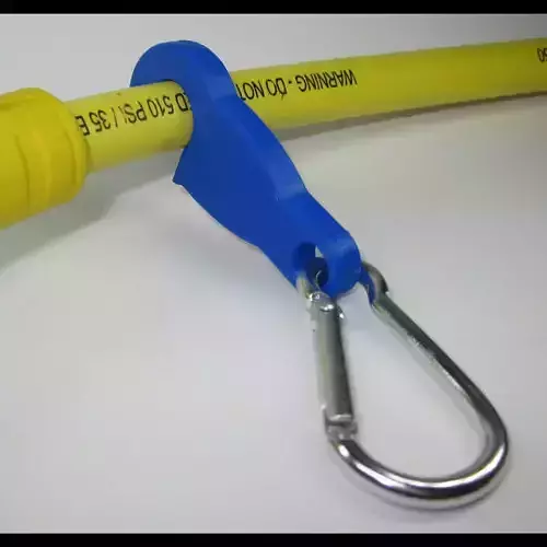 SCUBA - SIMPLE - LP Hose Clip 3D print model