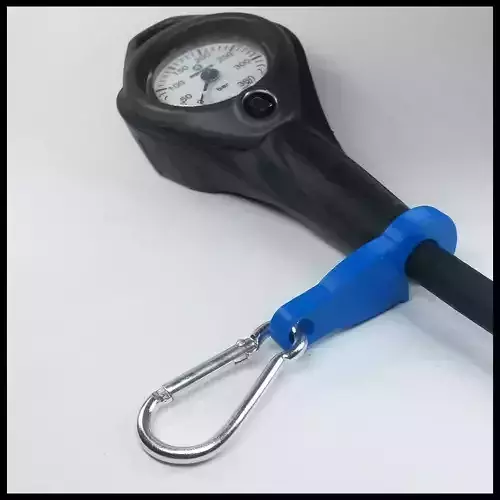 SCUBA - SIMPLE - HP Hose Clip 3D print model