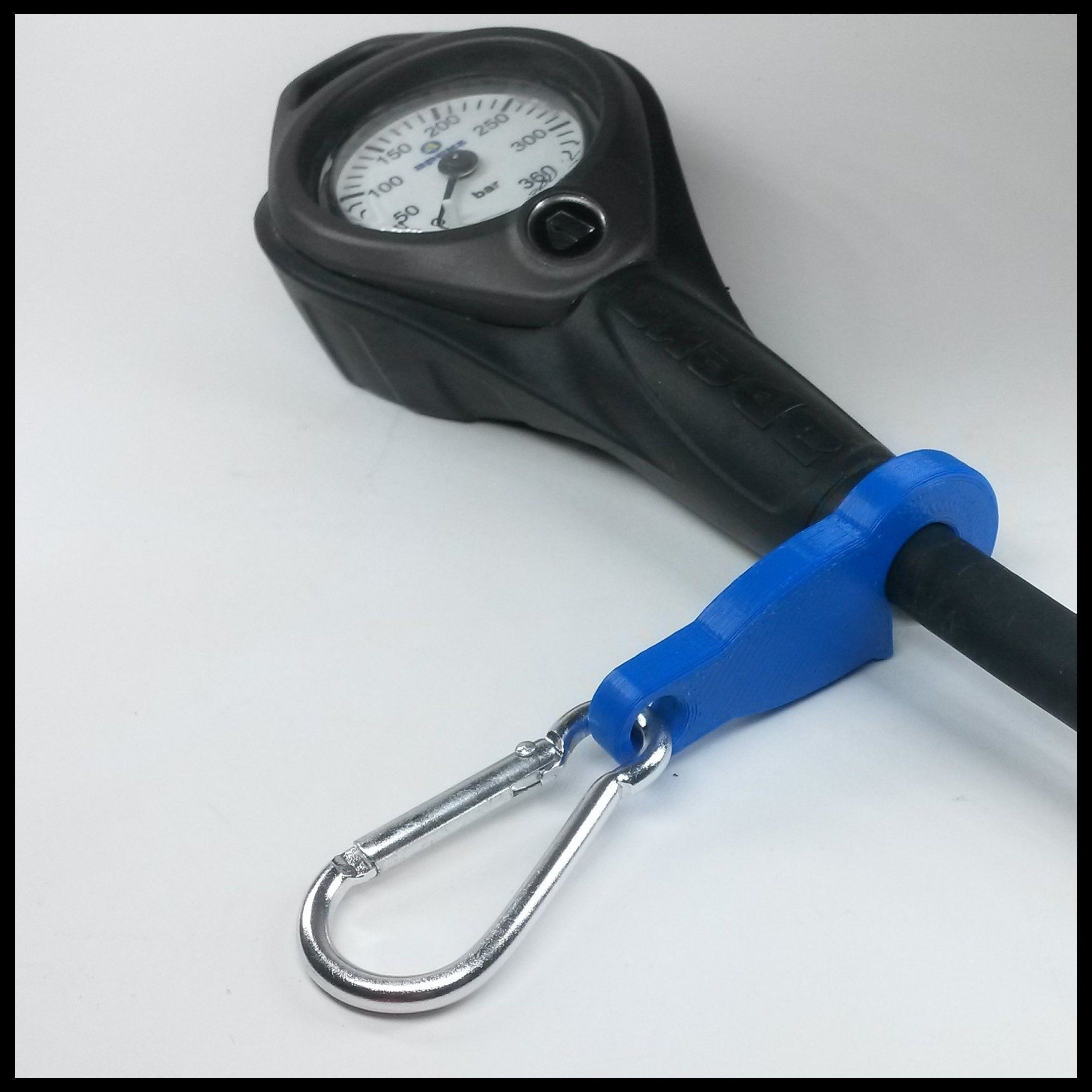 SCUBA SIMPLE HP Hose Clip 3D model 3D printable CGTrader