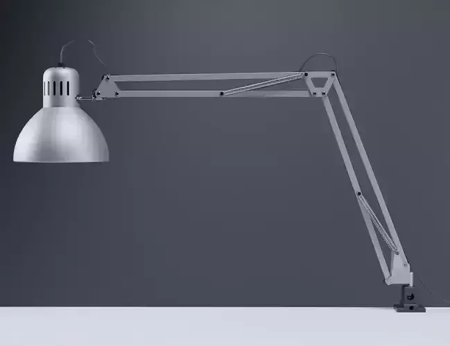 Work Lamp Tertial Free 3D model