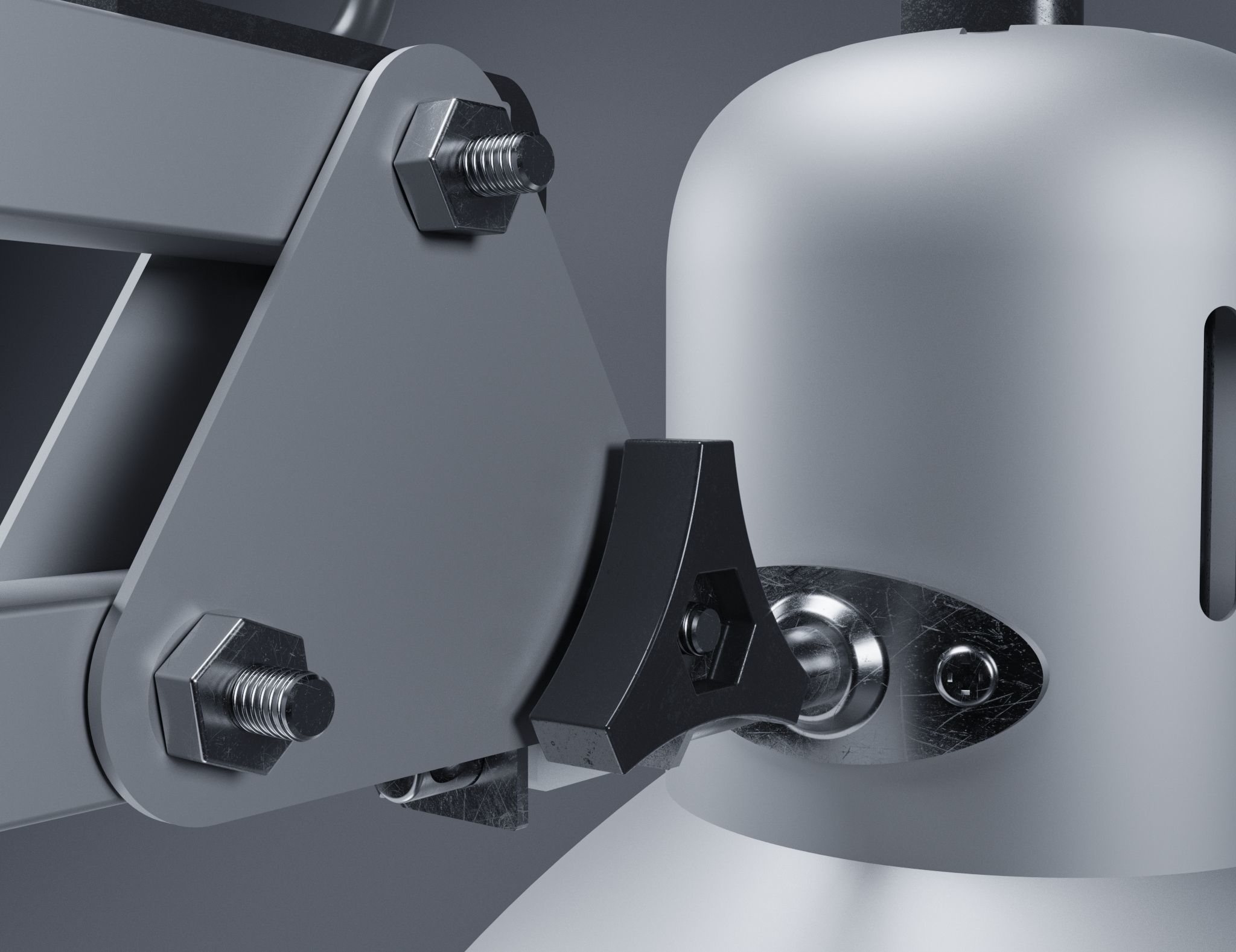 Work Lamp Tertial Free 3D model_5