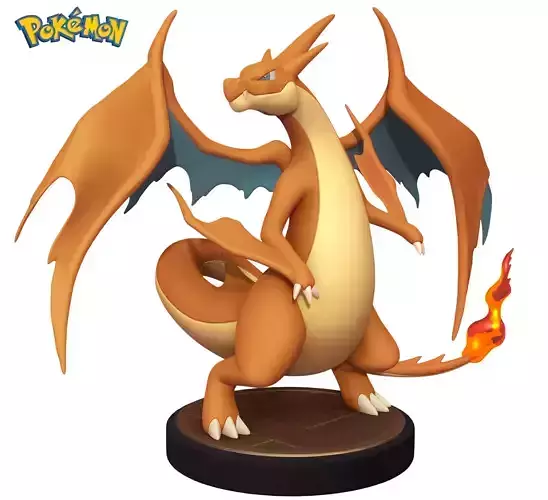 Pokemon Charizard Y - 3D Printable Figure - Toy 3D print model