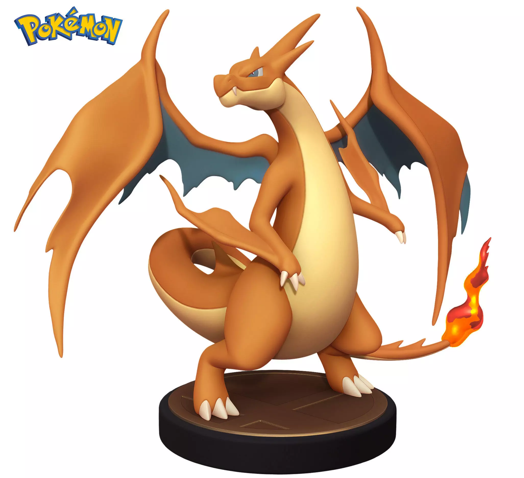 Pokemon Charizard Y - 3D Printable Figure - Toy 3D print model_0