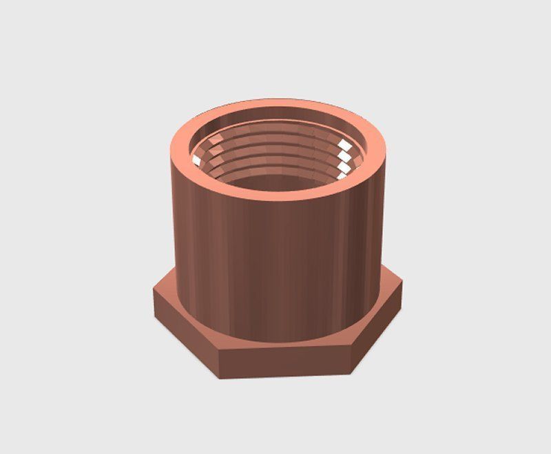 SCUBA - DIN Regulator Dust Cap 04 3D print model_2