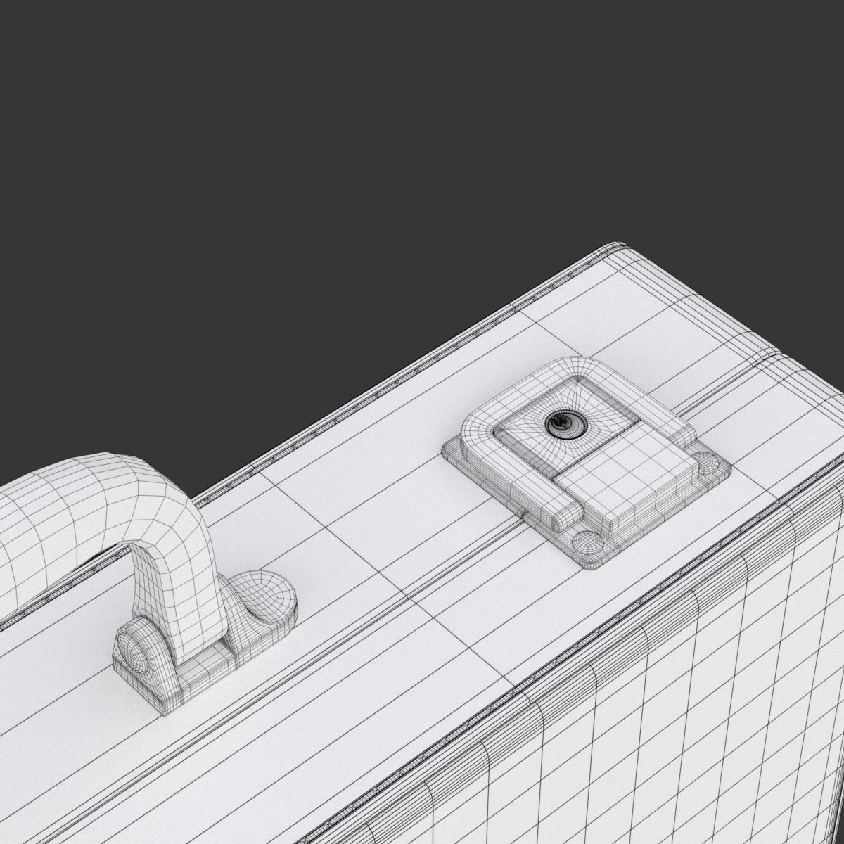 Leather Briefcase 3D model_18