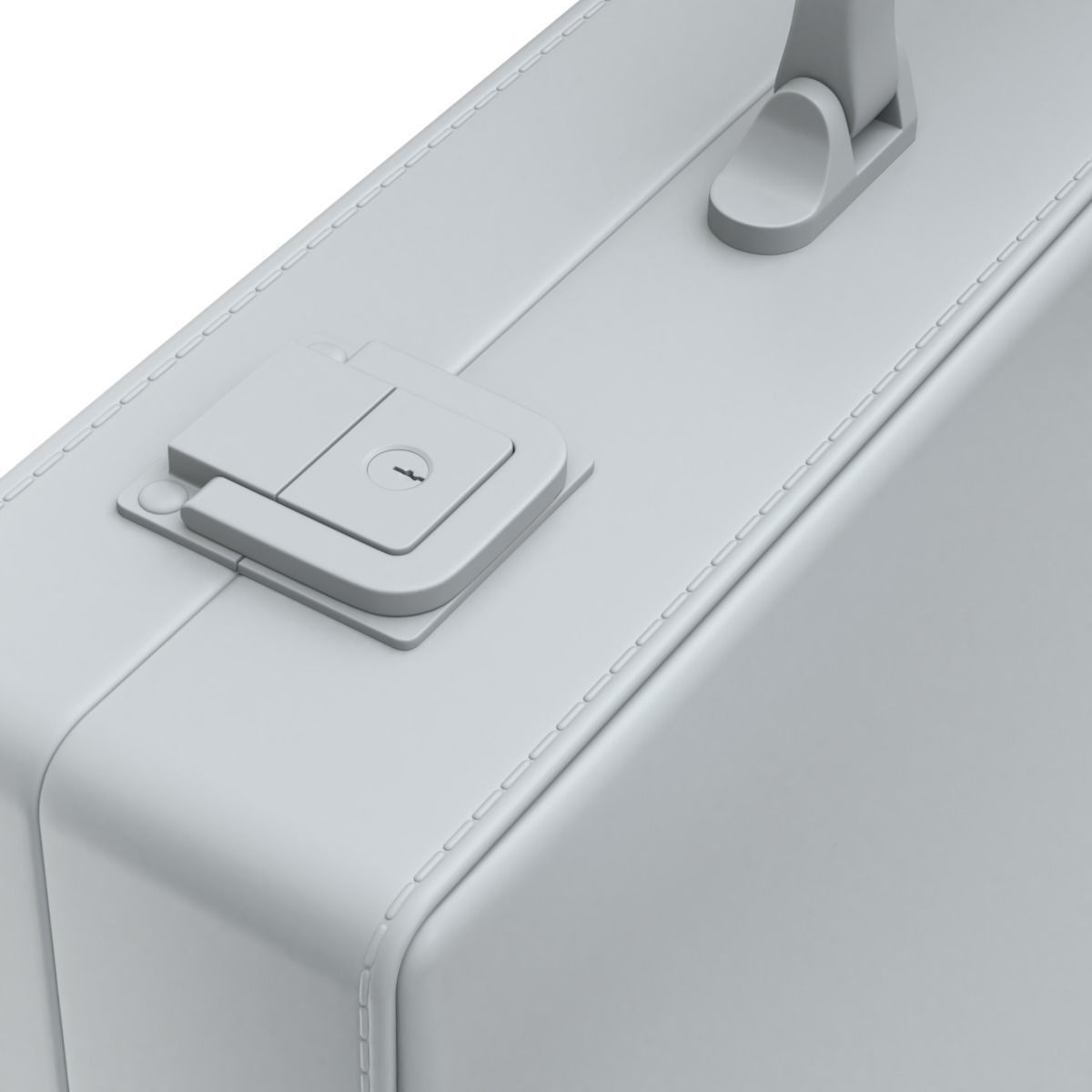 Leather Briefcase 3D model_12